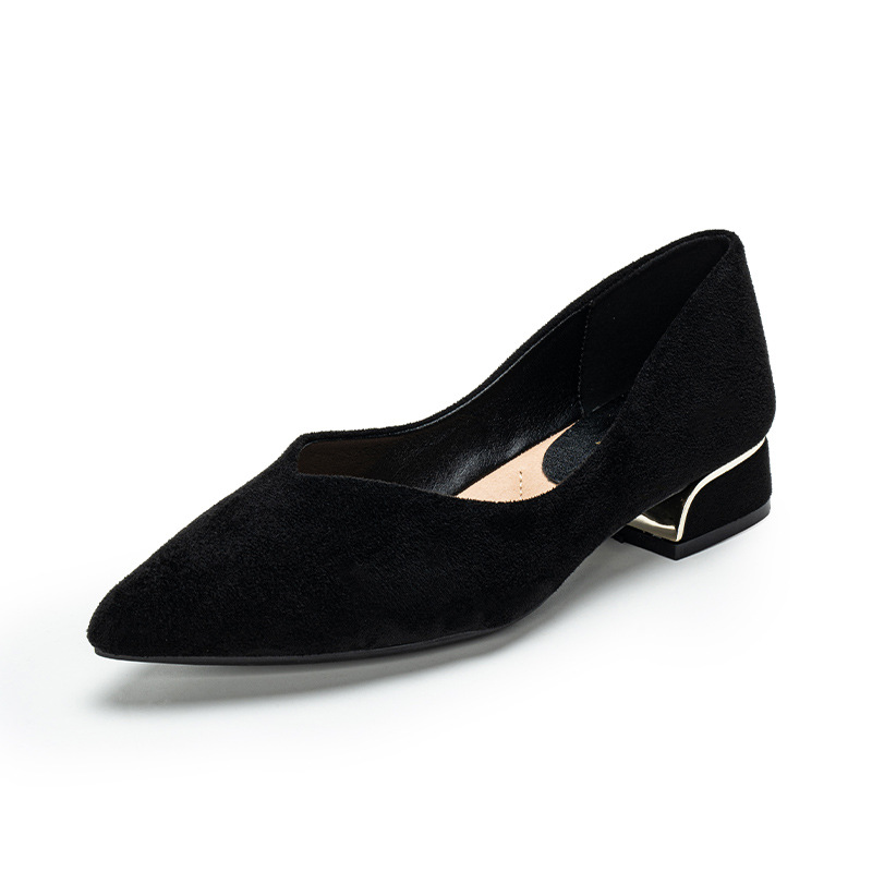 Leather Work Women Shoes - Scarpe da donna in pelle scamosciata
