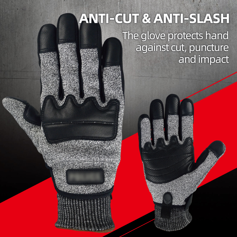 Leatherworking Leveling - Guanti tattici antitaglio XYEHS livello F