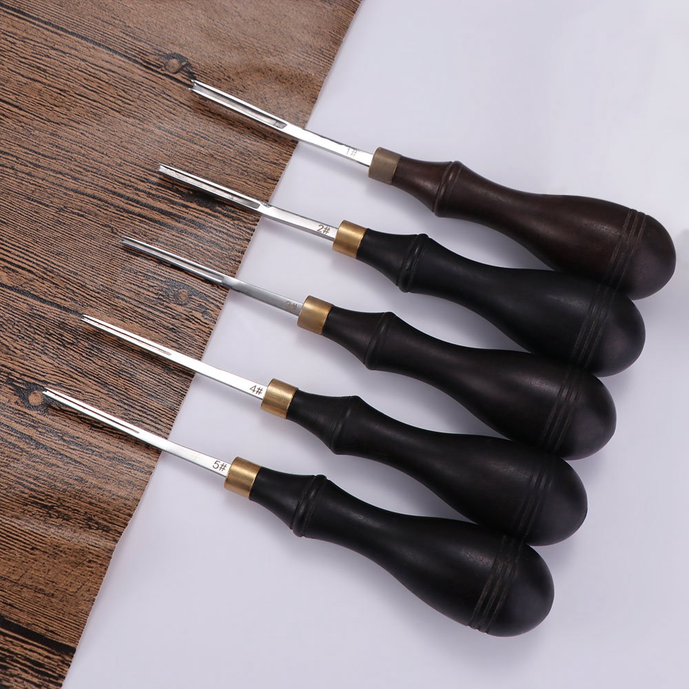 Leather Edge Beveler - Smussatori Professionali per Bordi in Pelle,