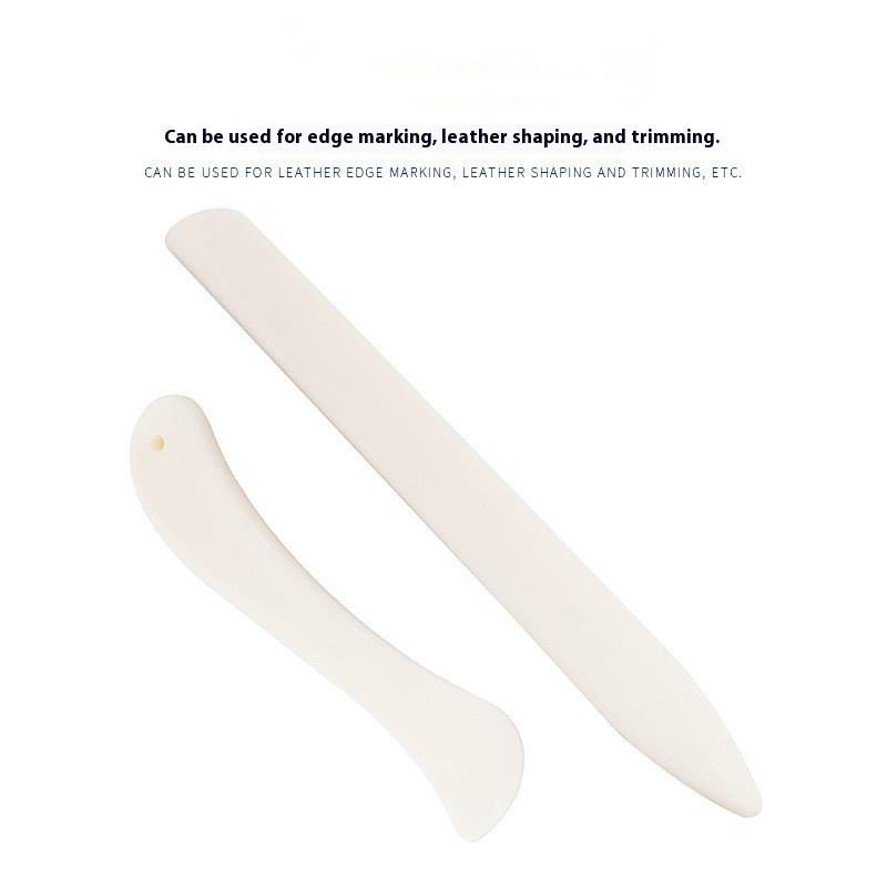 Bone Folder Tool - 2 Pezzi Utensile per Lavorazione Pelle,