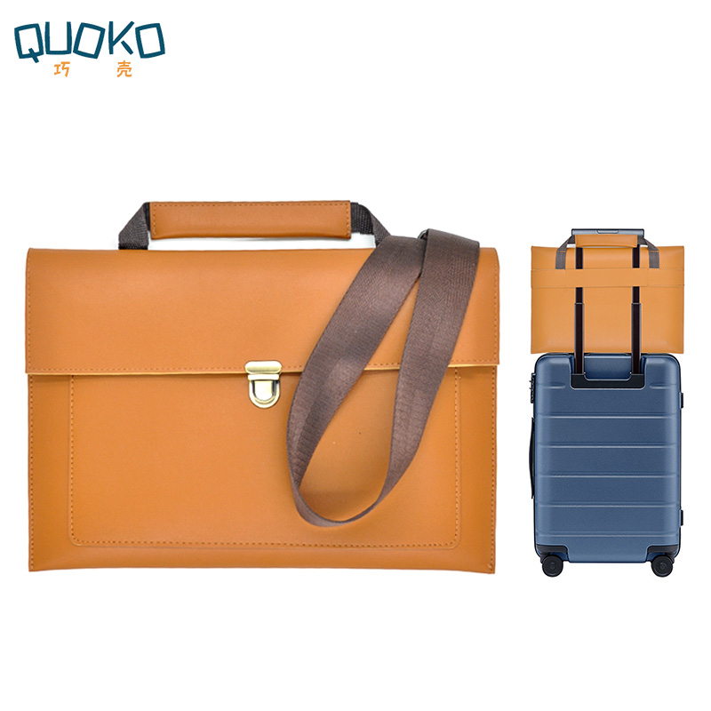 Leather Work Laptop Bag - Di Cuoio DELL'UNITÀ di elaborazione delle
