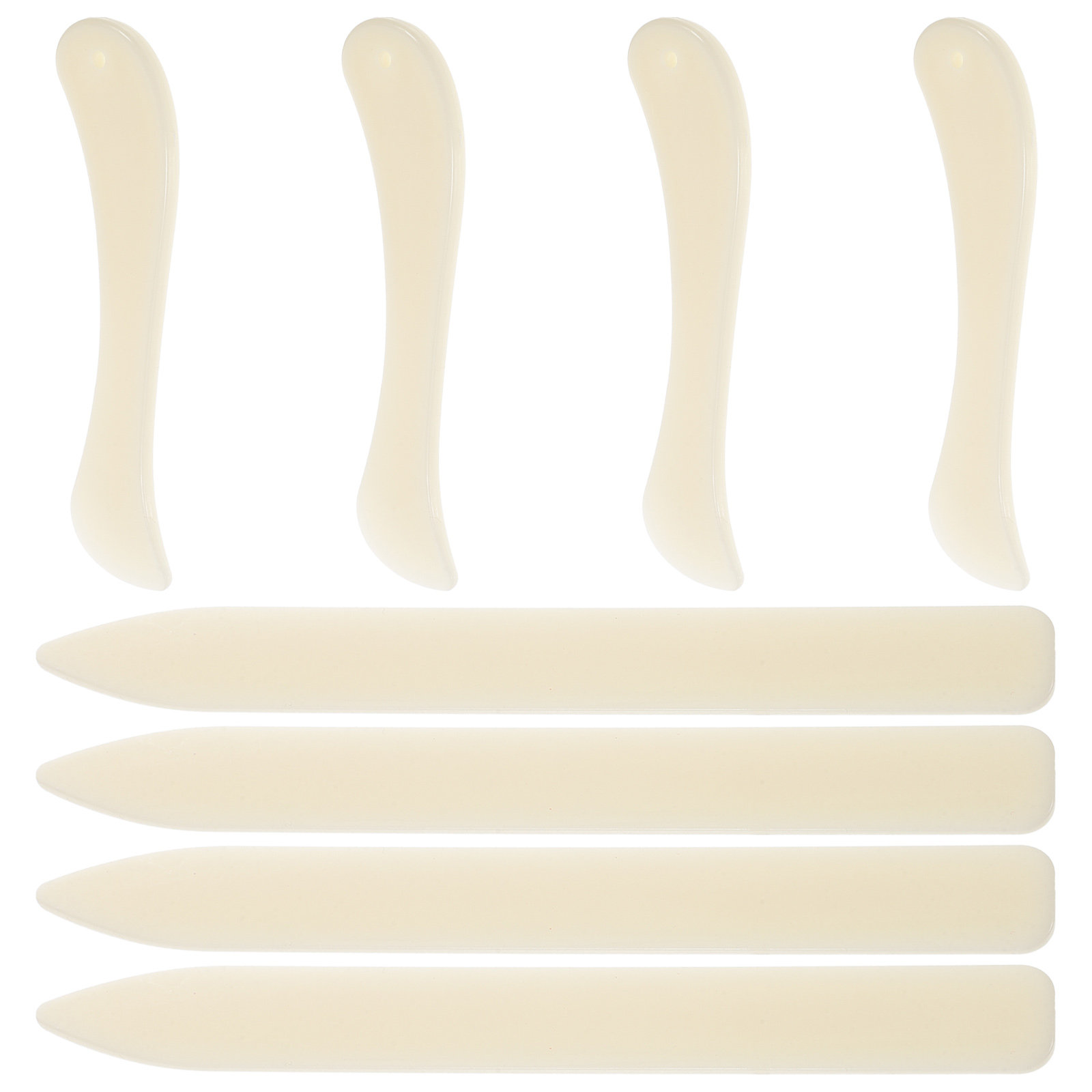 Bone Folder Tool - Set di 8 Piegatrici in Plastica