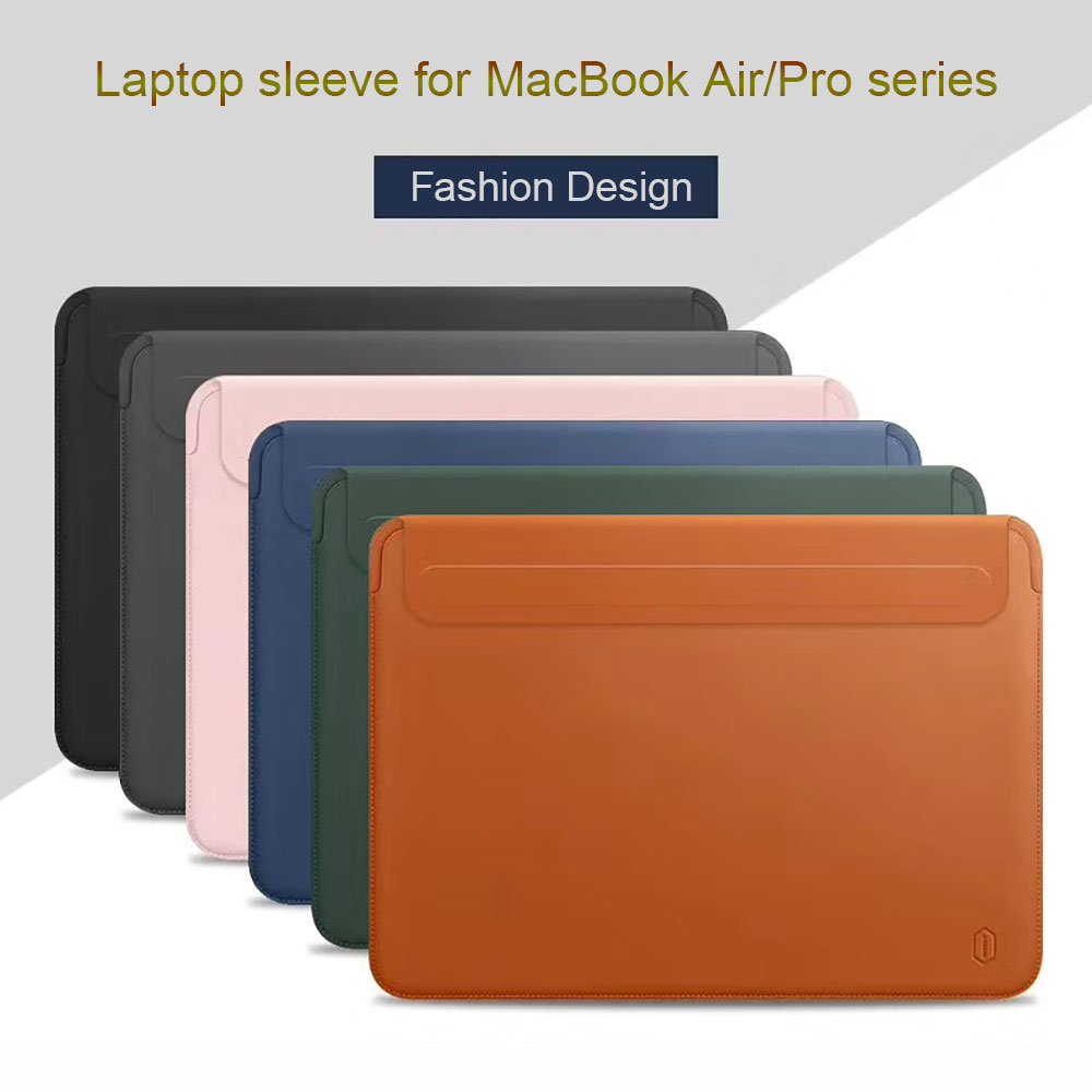 Leather Work Laptop Bag - Custodia per Laptop WiWU per MacBook