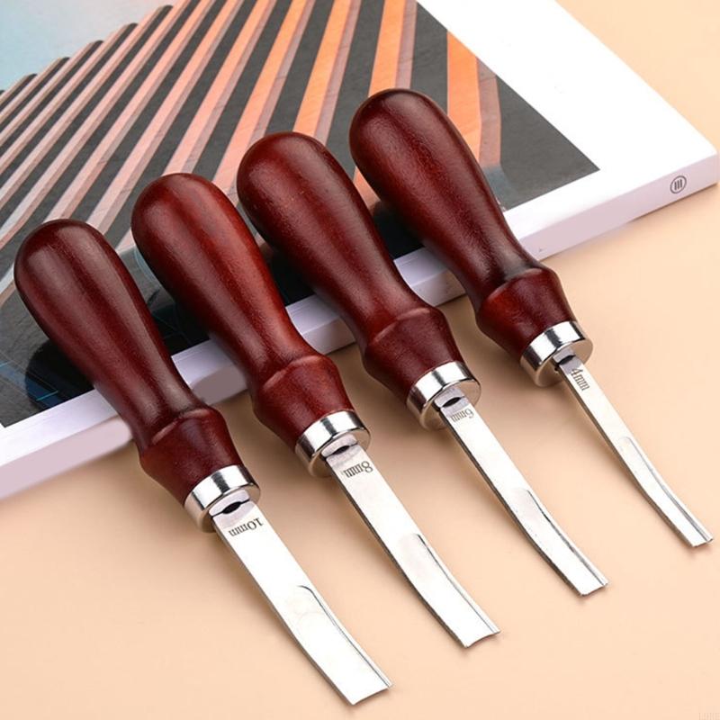Leather Edge Beveler - L9BE 4/6/8/10mm Utensile per smussare bordi