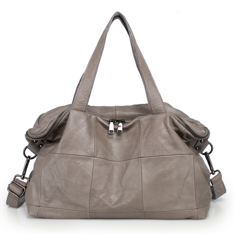 Leatherwork Workshop - Borsa tote di grande capacità per
