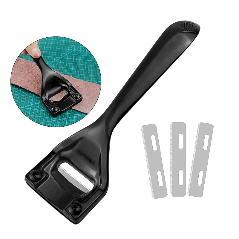 Leather Edge Beveler - Utensile Professionale per Assottigliare e Smussare