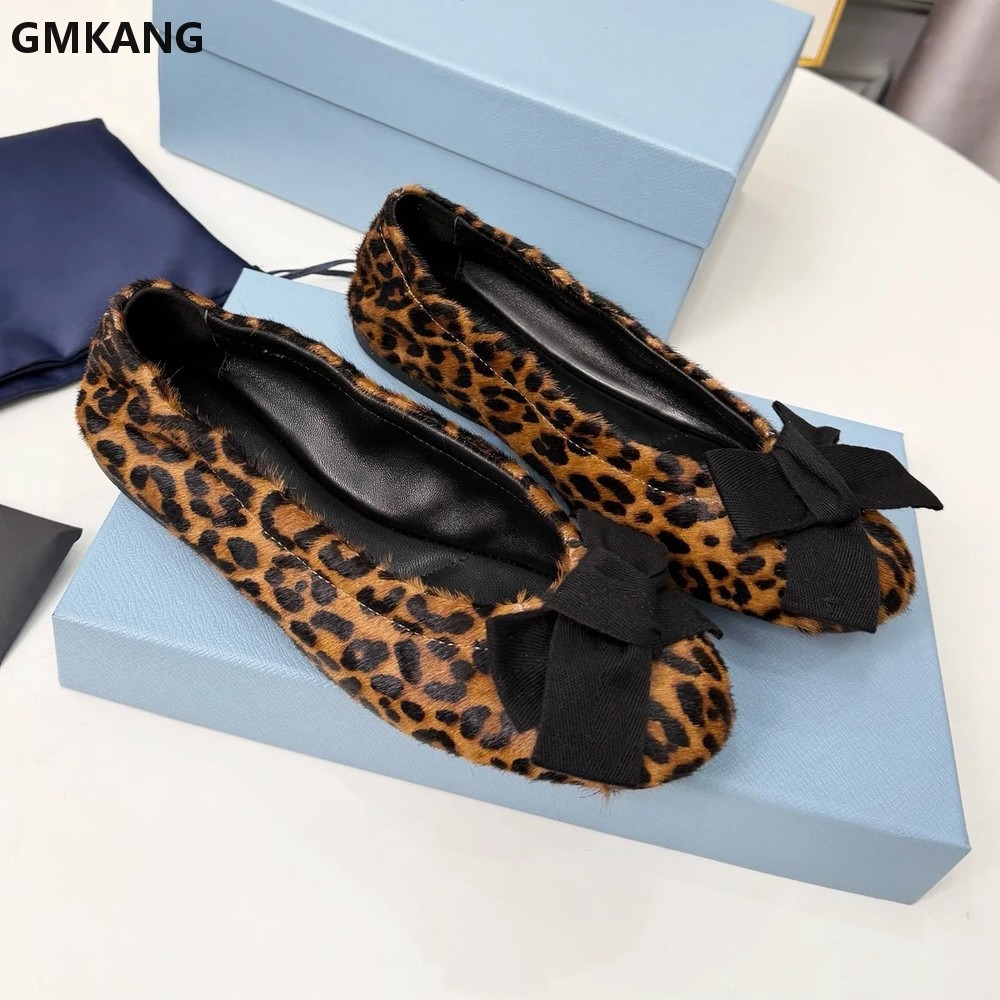 Ballerine da Donna con Fiocco  - Leather Work Women Shoes recensione e prezzo