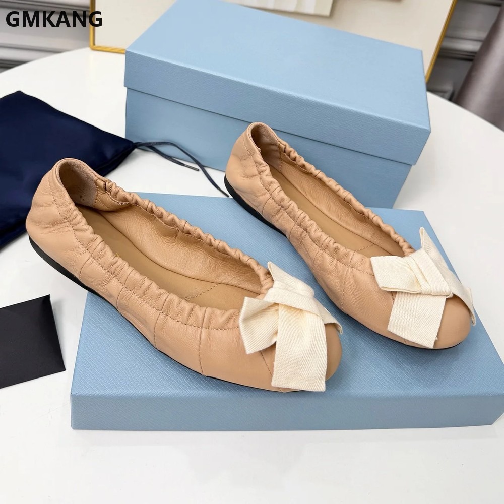Ballerine da Donna con Fiocco  - Leather Work Women Shoes recensione e prezzo