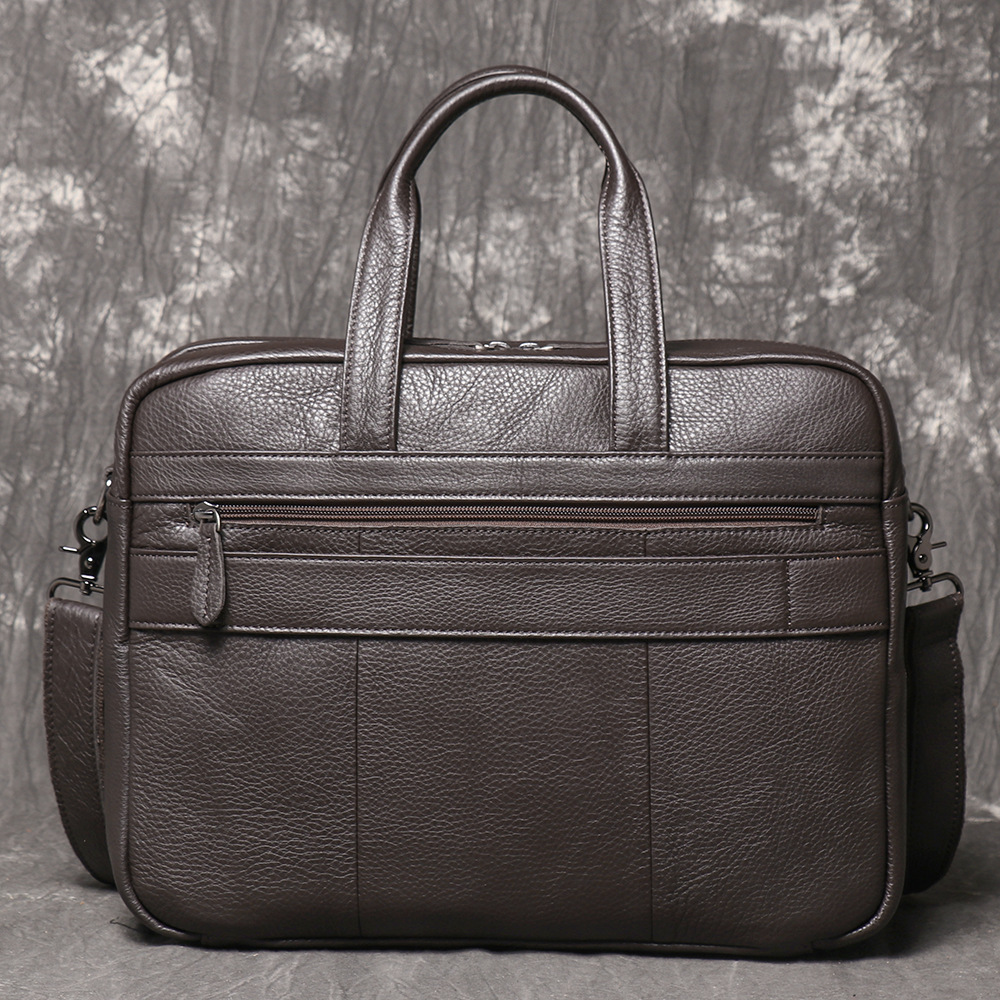 Borsa da Lavoro in Vera Pelle  - Leather Work Laptop Bag recensione e prezzo