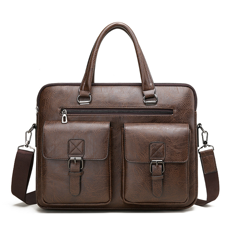 Borsa da uomo d'affari di marc - Leather Work Laptop Bag recensione e prezzo