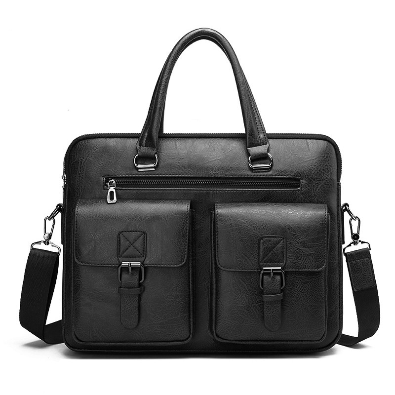 Borsa da uomo d'affari di marc - Leather Work Laptop Bag recensione e prezzo