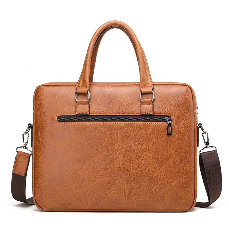 Borsa da uomo d'affari di marc - Leather Work Laptop Bag recensione e prezzo