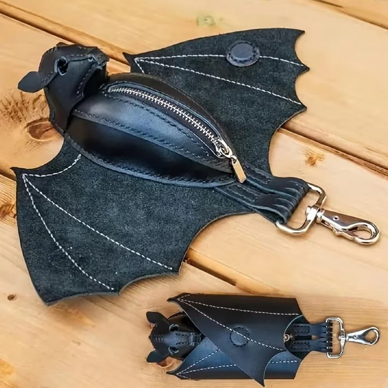 Portamonete a Forma di Pipistr - Leatherwork Workshop recensione e prezzo