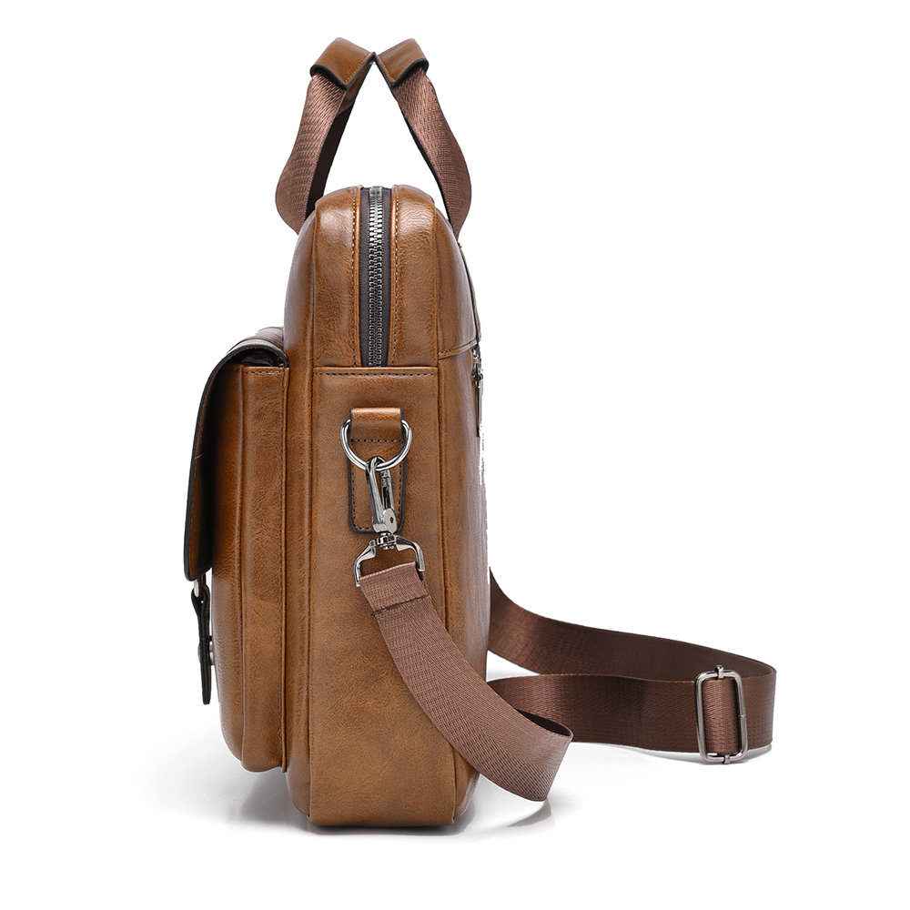 Valigetta da lavoro da uomo Bo - Leather Work Laptop Bag recensione e prezzo