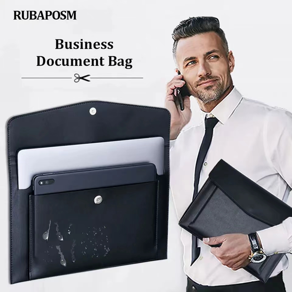 Cartella di File in pelle A4 b - Leather Work Laptop Bag recensione e prezzo