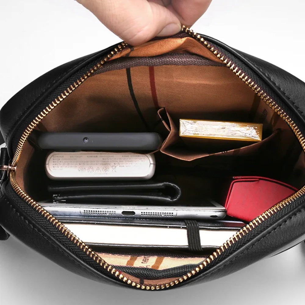 Borsa a tracolla da uomo retrò - Leather Work Laptop Bag recensione e prezzo