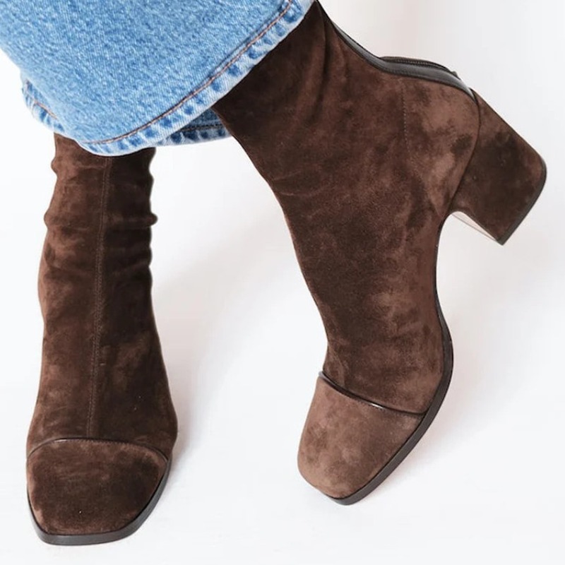 Stivali da donna in pelle scam - Leather Work Women Shoes recensione e prezzo