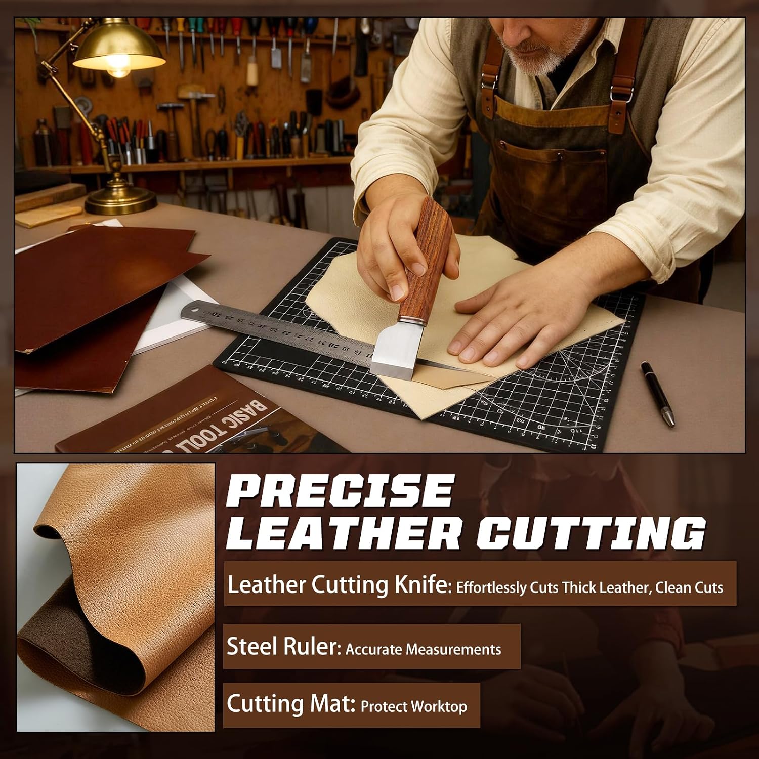 Kit per Lavorazione Pelle, Set - Leather Work Leather recensione e prezzo