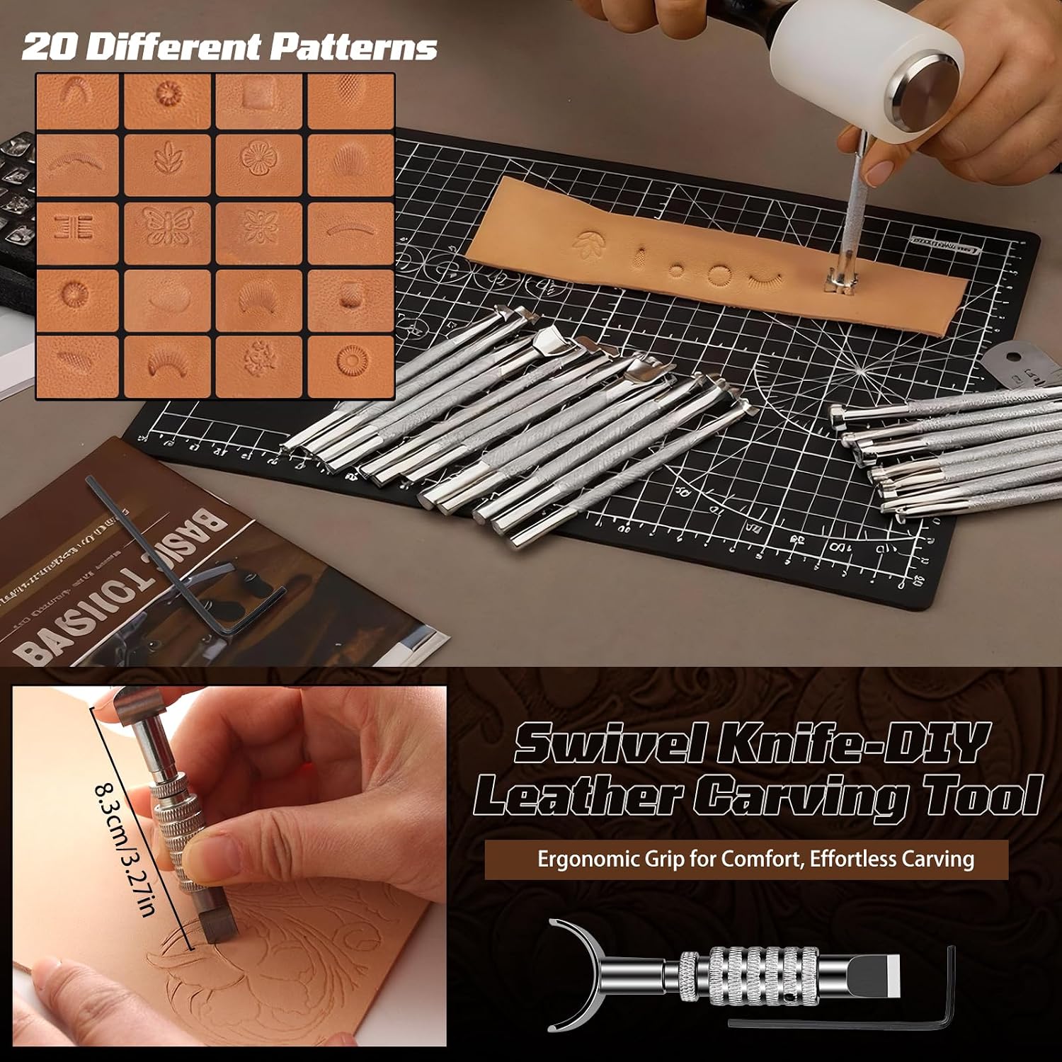 Kit per Lavorazione Pelle, Set - Leather Work Leather recensione e prezzo