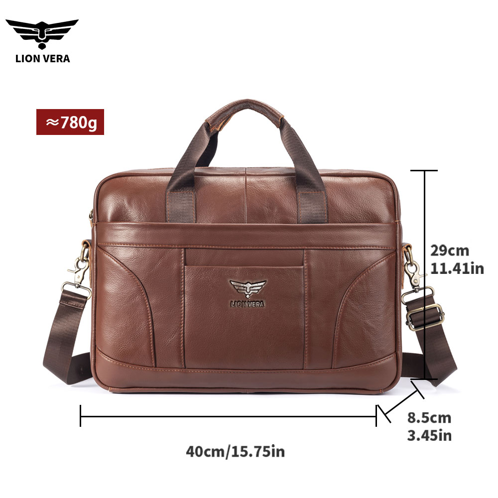 LION VERA Valigette da lavoro  - Leather Work Laptop Bag recensione e prezzo