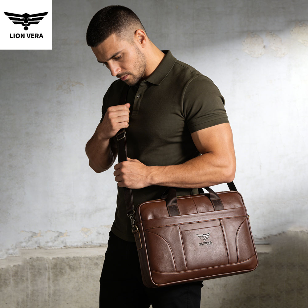 LION VERA Valigette da lavoro  - Leather Work Laptop Bag recensione e prezzo