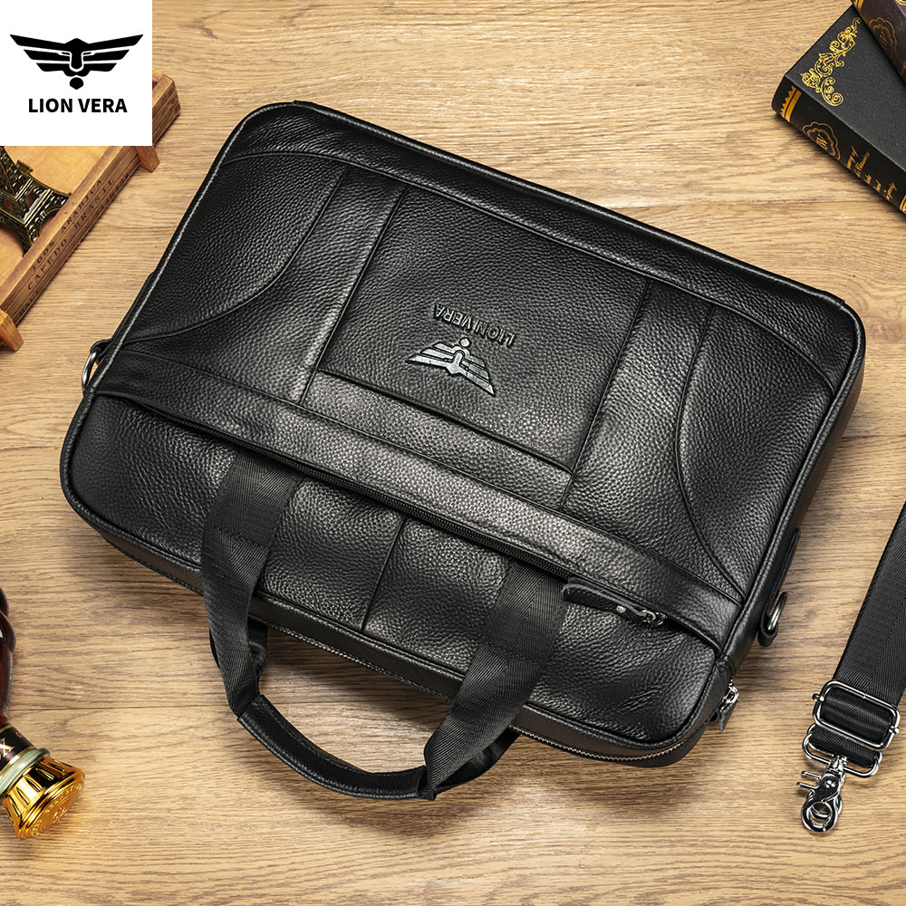 LION VERA Valigette da lavoro  - Leather Work Laptop Bag recensione e prezzo