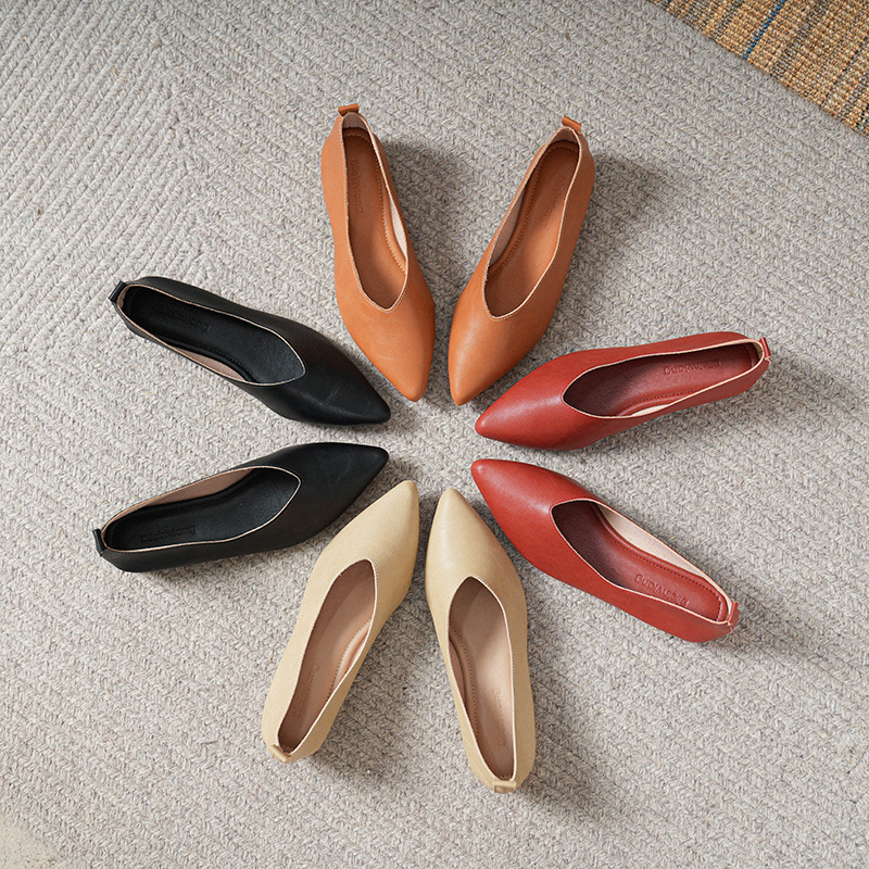 Nuove Scarpe da Lavoro Moda Pr - Leather Work Women Shoes recensione e prezzo