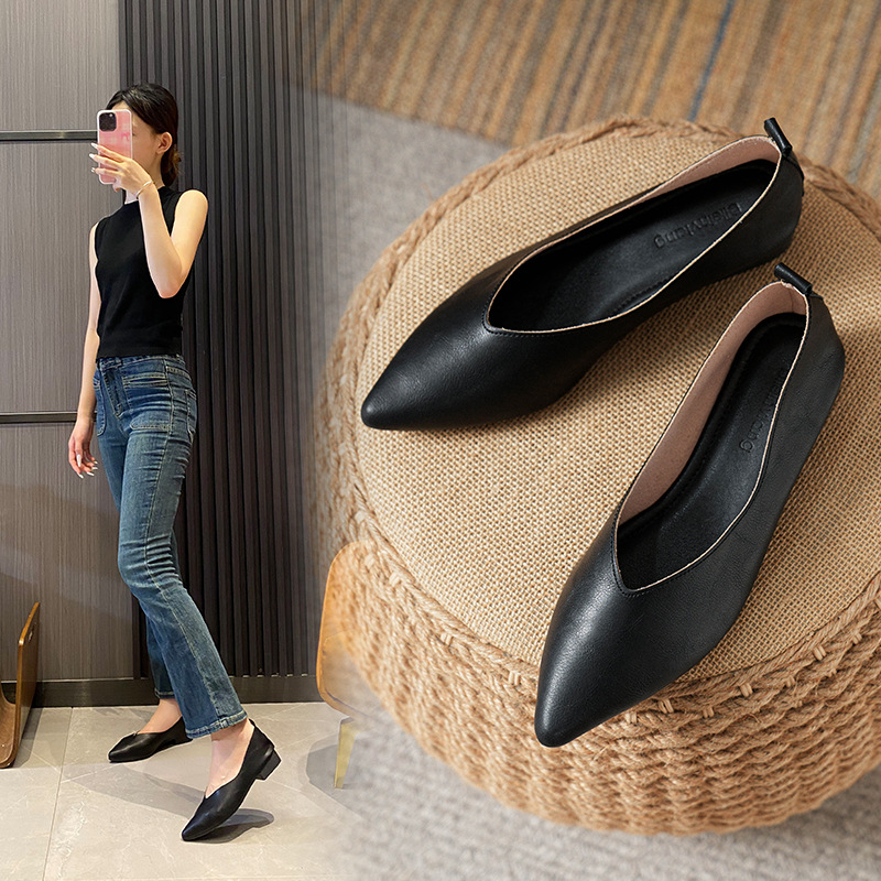 Nuove Scarpe da Lavoro Moda Pr - Leather Work Women Shoes recensione e prezzo